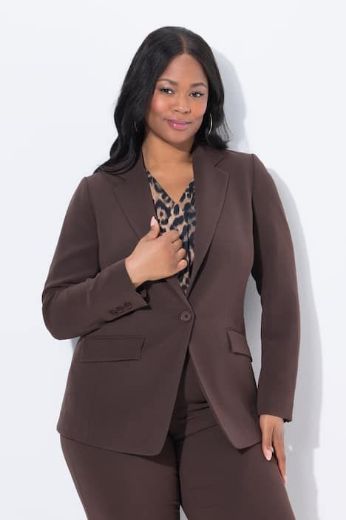 Moda za polnejše Sako s kosim džepovima plus velikost, xxl, Ulla Popken in Johann Popken (JP1880)