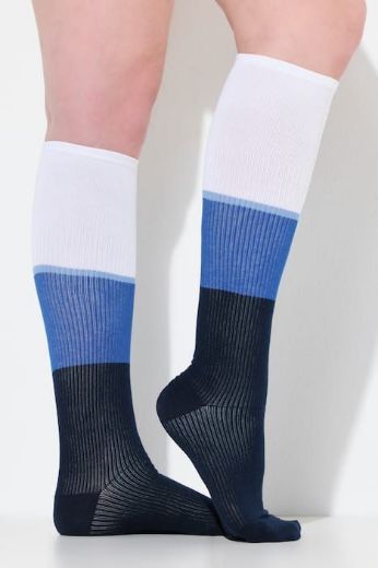 Moda za polnejše Čarape kompresijske plus velikost, xxl, Ulla Popken in Johann Popken (JP1880)