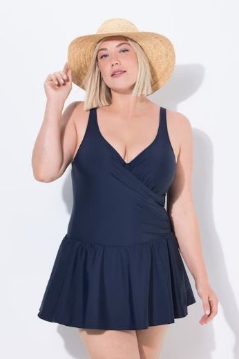 Moda za polnejše Kupaći kostim haljina plus velikost, xxl, Ulla Popken in Johann Popken (JP1880)