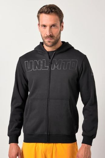 Moda za polnejše Majica dugih rukava s kapuljačom i patentnim zatvaračem plus velikost, xxl, Ulla Popken in Johann Popken (JP1880)