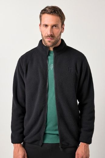 Moda za polnejše Majica dugih rukava od flisa s patentnim zatvaračem plus velikost, xxl, Ulla Popken in Johann Popken (JP1880)