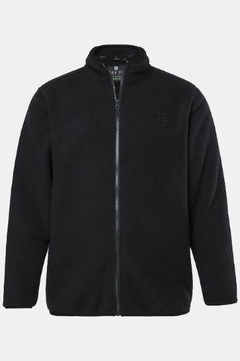 Moda za polnejše Majica dugih rukava od flisa s patentnim zatvaračem plus velikost, xxl, Ulla Popken in Johann Popken (JP1880)