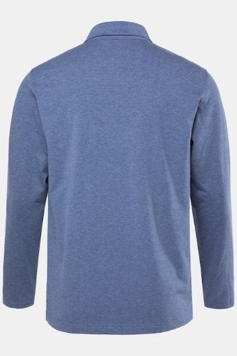 Moda za polnejše Majica Polo dugih rukava plus velikost, xxl, Ulla Popken in Johann Popken (JP1880)