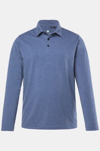 Moda za polnejše Majica Polo dugih rukava plus velikost, xxl, Ulla Popken in Johann Popken (JP1880)