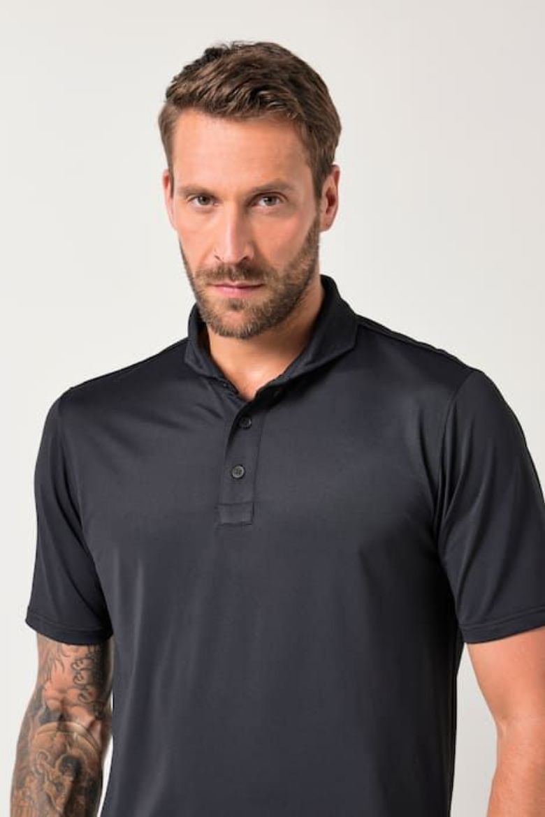 Moda za polnejše Majica Polo kratkih rukava plus velikost, xxl, Ulla Popken in Johann Popken (JP1880)