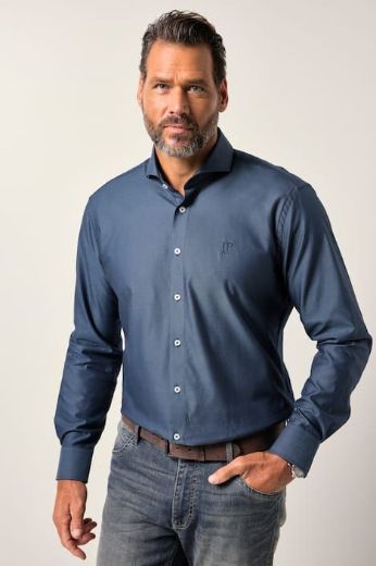Moda za polnejše Košulja dugih rukava poslovna plus velikost, xxl, Ulla Popken in Johann Popken (JP1880)