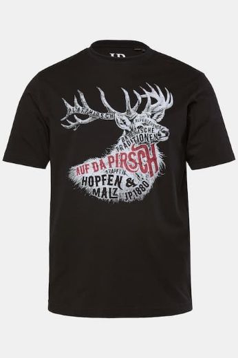 Moda za polnejše Majica kratkih rukava plus velikost, xxl, Ulla Popken in Johann Popken (JP1880)