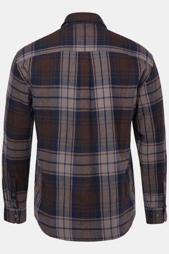 Moda za polnejše Košulja dugih rukava karirana plus velikost, xxl, Ulla Popken in Johann Popken (JP1880)