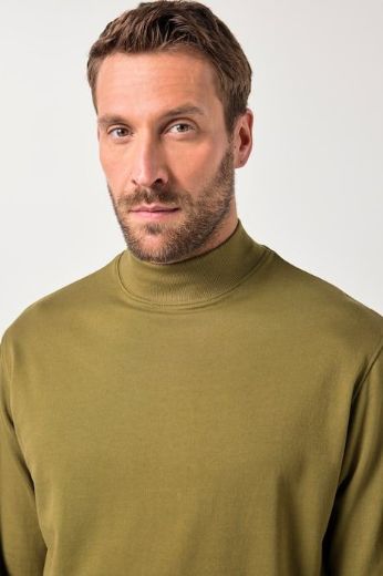 Moda za polnejše Majica dugih rukava povišenog ovratnika plus velikost, xxl, Ulla Popken in Johann Popken (JP1880)