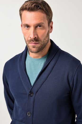 Moda za polnejše Majica dugih rukava s patentnim zatvaračem plus velikost, xxl, Ulla Popken in Johann Popken (JP1880)