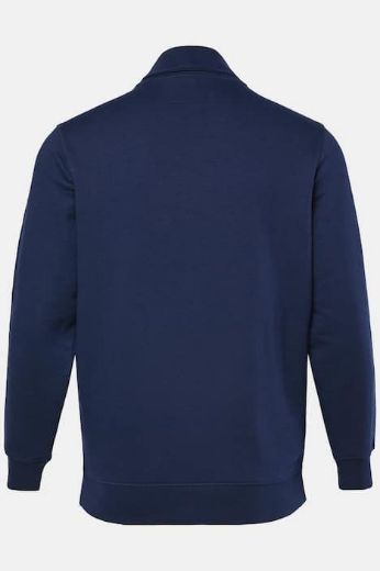 Moda za polnejše Majica dugih rukava s patentnim zatvaračem plus velikost, xxl, Ulla Popken in Johann Popken (JP1880)