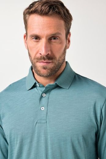 Moda za polnejše Majica Polo dugih rukava plus velikost, xxl, Ulla Popken in Johann Popken (JP1880)