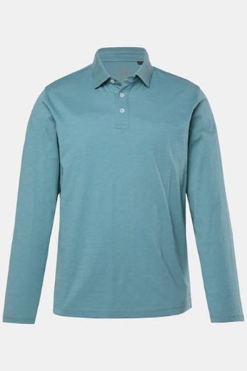 Moda za polnejše Majica Polo dugih rukava plus velikost, xxl, Ulla Popken in Johann Popken (JP1880)