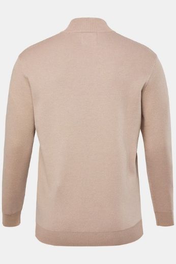 Moda za polnejše Pulover dugih rukava s polu patentnim zatvaračem plus velikost, xxl, Ulla Popken in Johann Popken (JP1880)