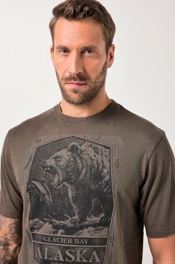 Moda za polnejše Majica kratkih rukava plus velikost, xxl, Ulla Popken in Johann Popken (JP1880)