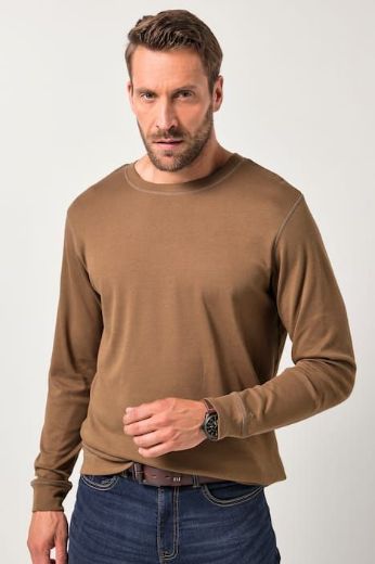 Moda za polnejše Majica dugih rukava plus velikost, xxl, Ulla Popken in Johann Popken (JP1880)