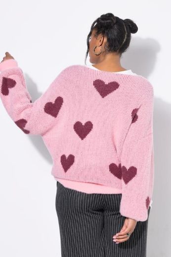 Moda za polnejše Kardigan dugih rukava na kopčanje plus velikost, xxl, Ulla Popken in Johann Popken (JP1880)