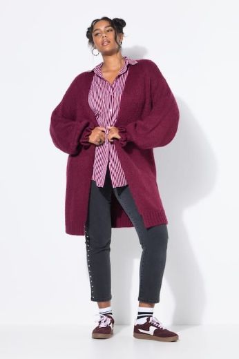 Moda za polnejše Kardigan dužeg kroja plus velikost, xxl, Ulla Popken in Johann Popken (JP1880)