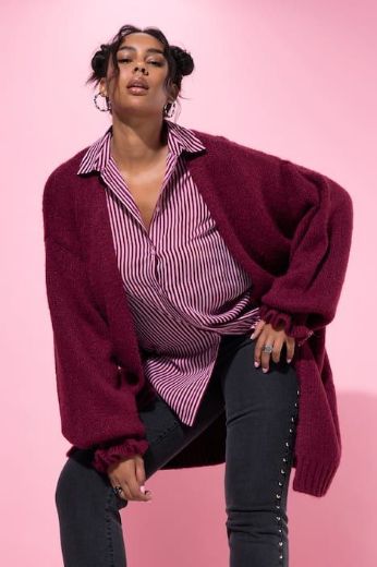 Moda za polnejše Kardigan dužeg kroja plus velikost, xxl, Ulla Popken in Johann Popken (JP1880)