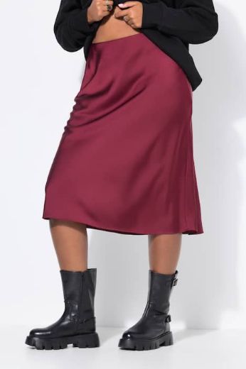 Moda za polnejše Suknja midi A kroja plus velikost, xxl, Ulla Popken in Johann Popken (JP1880)