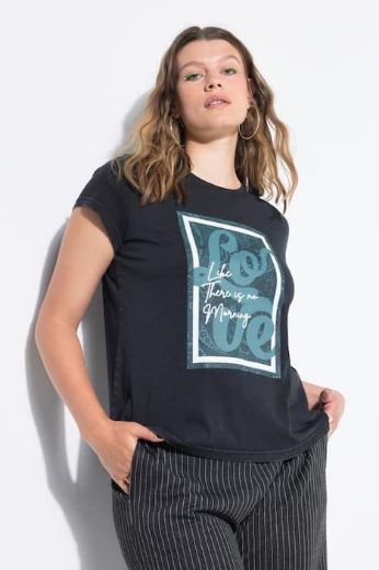 Moda za polnejše Majica kratkih rukava plus velikost, xxl, Ulla Popken in Johann Popken (JP1880)