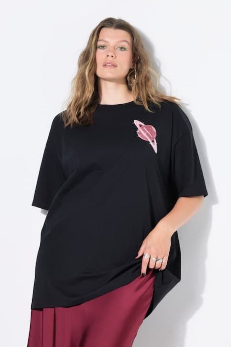 Moda za polnejše Majica kratkih rukava šireg kroja plus velikost, xxl, Ulla Popken in Johann Popken (JP1880)