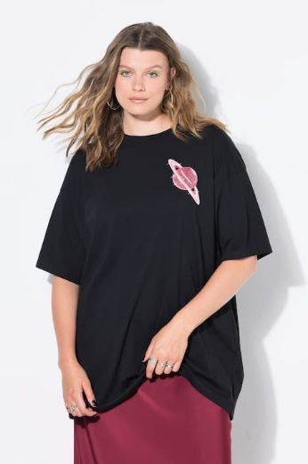 Moda za polnejše Majica kratkih rukava šireg kroja plus velikost, xxl, Ulla Popken in Johann Popken (JP1880)