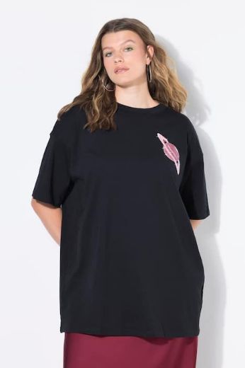 Moda za polnejše Majica kratkih rukava šireg kroja plus velikost, xxl, Ulla Popken in Johann Popken (JP1880)