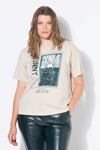 Moda za polnejše Majica kratkih rukava šireg kroja plus velikost, xxl, Ulla Popken in Johann Popken (JP1880)