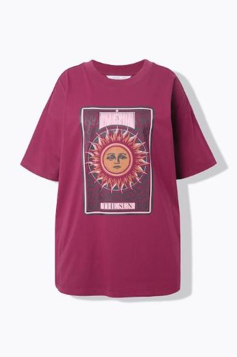 Moda za polnejše Majica kratkih rukava šireg kroja plus velikost, xxl, Ulla Popken in Johann Popken (JP1880)