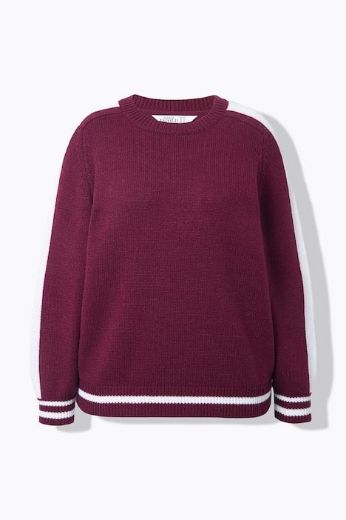 Moda za polnejše Pulover dugih rukava plus velikost, xxl, Ulla Popken in Johann Popken (JP1880)