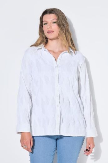 Moda za polnejše Košulja dugih rukava plus velikost, xxl, Ulla Popken in Johann Popken (JP1880)