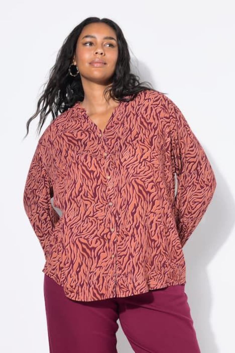Moda za polnejše Bluza dugih rukava plus velikost, xxl, Ulla Popken in Johann Popken (JP1880)