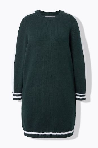 Moda za polnejše Haljina dugih rukava šireg kroja plus velikost, xxl, Ulla Popken in Johann Popken (JP1880)