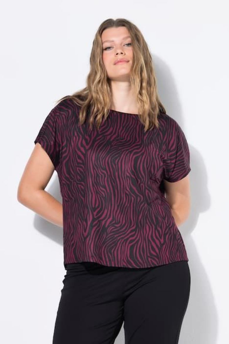 Moda za polnejše Majica kratkih rukava plus velikost, xxl, Ulla Popken in Johann Popken (JP1880)