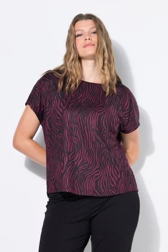 Moda za polnejše Majica kratkih rukava plus velikost, xxl, Ulla Popken in Johann Popken (JP1880)