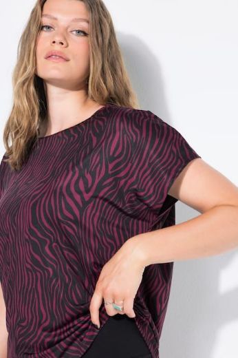 Moda za polnejše Majica kratkih rukava plus velikost, xxl, Ulla Popken in Johann Popken (JP1880)