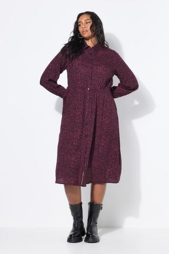 Moda za polnejše Haljina maxi dugih rukava plus velikost, xxl, Ulla Popken in Johann Popken (JP1880)