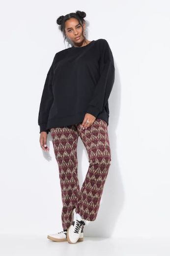 Moda za polnejše Majica dugih rukava šireg kroja plus velikost, xxl, Ulla Popken in Johann Popken (JP1880)