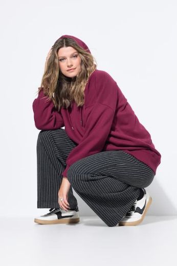 Moda za polnejše Majica dugih rukava s kapuljačom plus velikost, xxl, Ulla Popken in Johann Popken (JP1880)