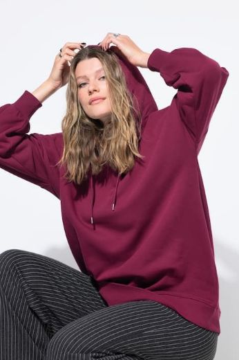 Moda za polnejše Majica dugih rukava s kapuljačom plus velikost, xxl, Ulla Popken in Johann Popken (JP1880)