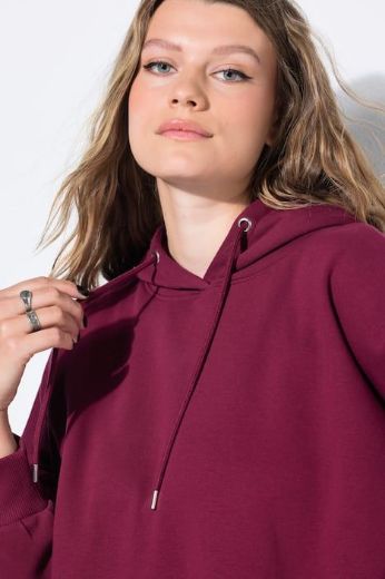 Moda za polnejše Majica dugih rukava s kapuljačom plus velikost, xxl, Ulla Popken in Johann Popken (JP1880)