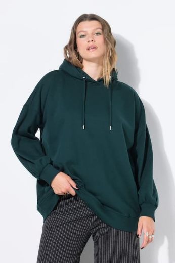 Moda za polnejše Majica dugih rukava s kapuljačom plus velikost, xxl, Ulla Popken in Johann Popken (JP1880)