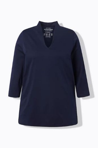 Moda za polnejše Majica 3/4 rukavi plus velikost, xxl, Ulla Popken in Johann Popken (JP1880)