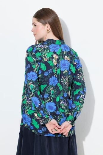 Moda za polnejše Košulja dugih rukava cvjetnog printa plus velikost, xxl, Ulla Popken in Johann Popken (JP1880)