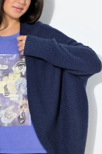 Moda za polnejše Kardigan bez kopčanja plus velikost, xxl, Ulla Popken in Johann Popken (JP1880)
