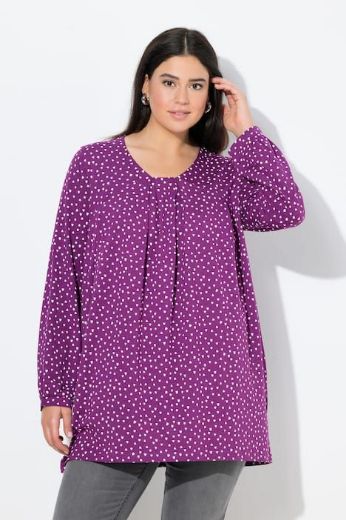 Moda za polnejše Majica dugih rukava A kroja plus velikost, xxl, Ulla Popken in Johann Popken (JP1880)