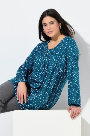 Moda za polnejše Majica dugih rukava A kroja plus velikost, xxl, Ulla Popken in Johann Popken (JP1880)