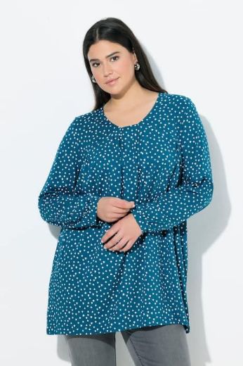 Moda za polnejše Majica dugih rukava A kroja plus velikost, xxl, Ulla Popken in Johann Popken (JP1880)