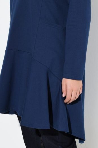 Moda za polnejše Majica dugih rukava dužeg kroja plus velikost, xxl, Ulla Popken in Johann Popken (JP1880)